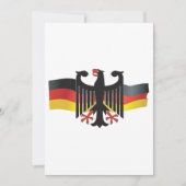 Germany Federal Eagle Coat of Arms Einladung (Vorderseite)