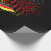 Germany flag geschenkpapier (Ecke)