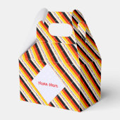 Germany Flag Personalized Gable Geschenkschachtel (Vorderseite)