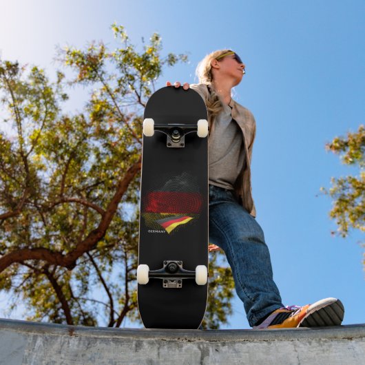Germany flag skateboard (Außenbereich 1)