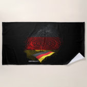 Germany flag strandtuch (Vorderseite)