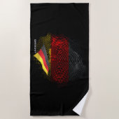 Germany flag strandtuch (Vorderseite)