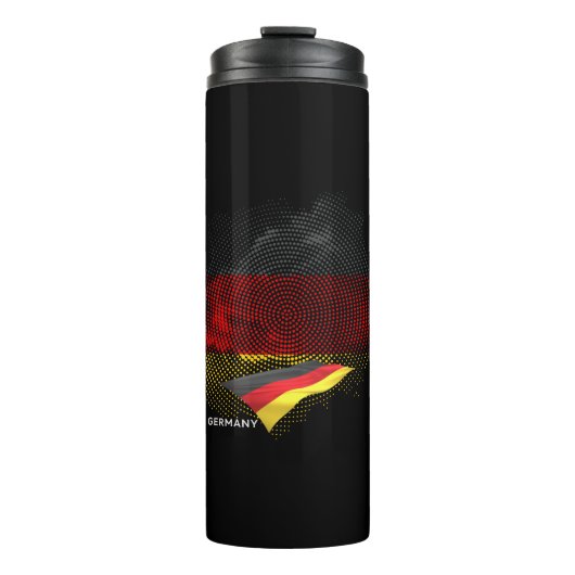 Germany flag thermosbecher (Vorderseite)