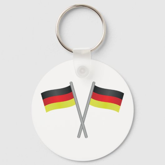 Germany Flags Keychain Schlüsselanhänger (Vorderseite)