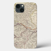 Germany General Map Case-Mate iPhone Hülle (Rückseite)
