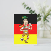 Germany is Four-time Soccer Champion Postkarte (Stehend Vorderseite)