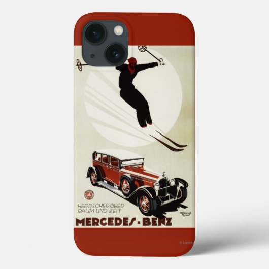Germany - Jumping Skier Case-Mate iPhone Hülle (Rückseite)