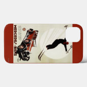 Germany - Jumping Skier Case-Mate iPhone Hülle (Rückseite (Horizontal))