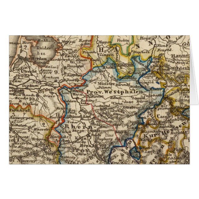 Germany, Netherlands, and Belgium (Vorderseite (Horizontal))