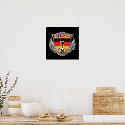 Germany Soccer Poster (Küche)