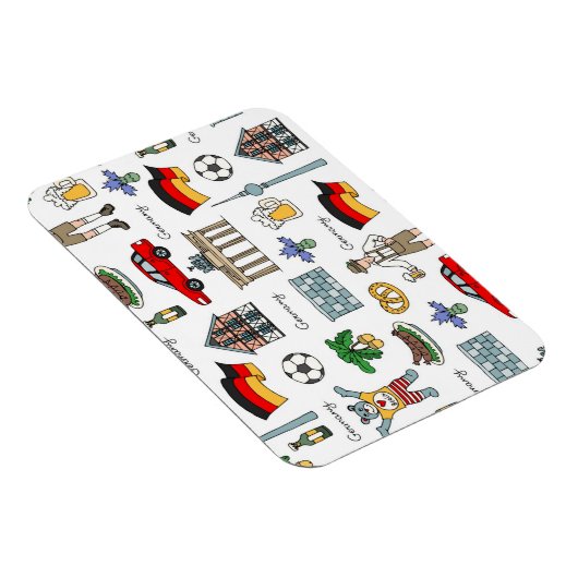 Germany Symbos Pattern | Magnet (Rechte Seite)
