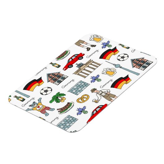 Germany Symbos Pattern | Magnet (Linke Seite)
