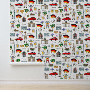 Germany Symbos Pattern Tapete