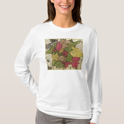 GermanyPanoramic MapGermany T-Shirt (Vorderseite)