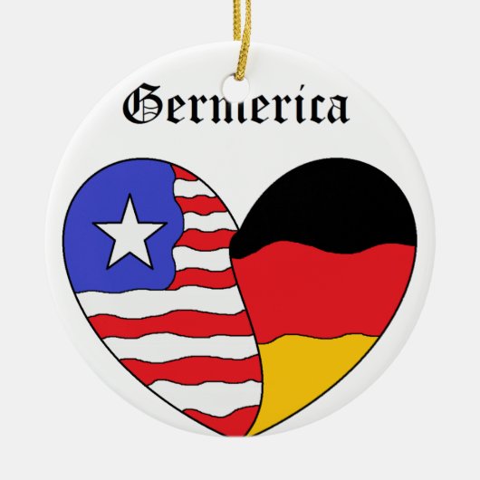 Germerica Keramik Ornament (Vorne)