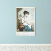 Germinal, siebter Monat des Republikanischen Kalen Leinwanddruck (Insitu (Holzboden))