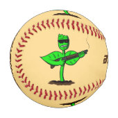 Germinator Cyborg Pflanze lustiger Cartoon Baseball (Vorderseite Links)