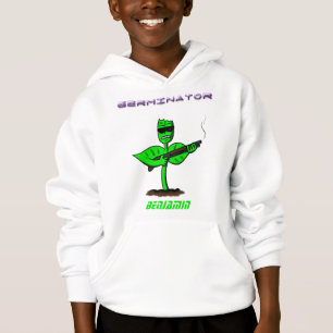 Germinator Cyborg Pflanze lustiger Cartoon Hoodie