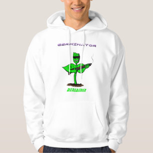 Germinator Cyborg Pflanze lustiger Cartoon Hoodie
