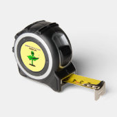 Germinator Cyborg Pflanze lustiger Cartoon Maßband (Winkel)