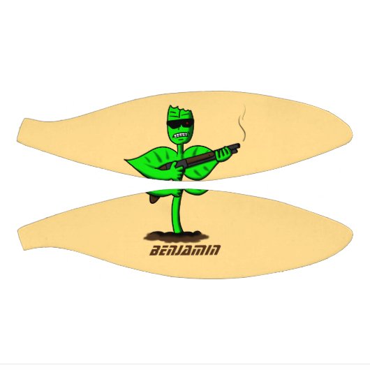 Germinator Cyborg Pflanze lustiger Cartoon Mini Basketball (Panele)