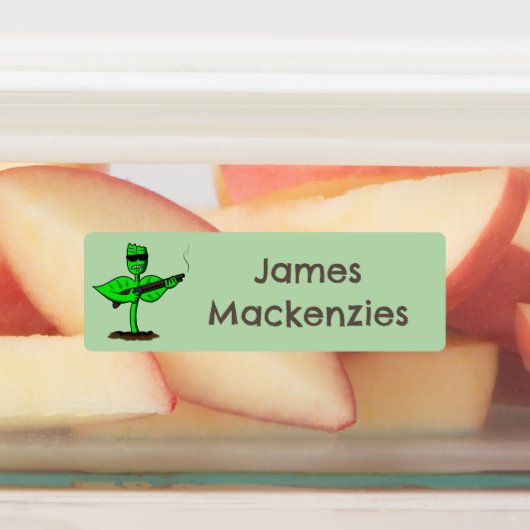 Germinator Cyborg Pflanze lustiger Cartoon persona Etiketten (Befestigt)