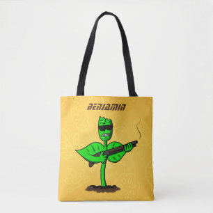 Germinator Cyborg Pflanze lustiger Cartoon Tasche