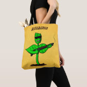 Germinator Cyborg Pflanze lustiger Cartoon Tasche (Von Nahem)