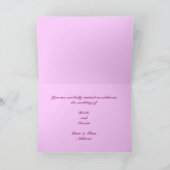 Germini Wedding Einladung (Innenseite)