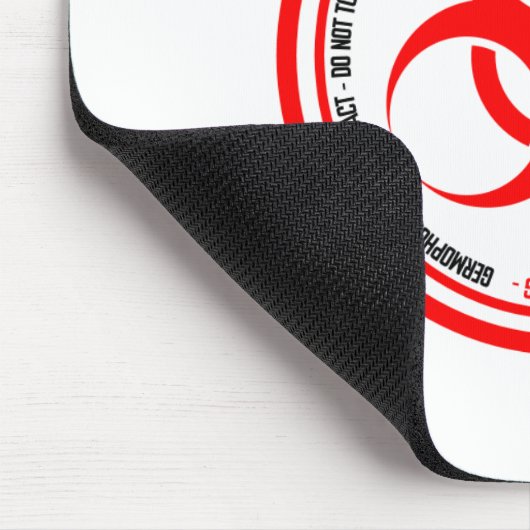 Germophobe Mousepad (Ecke)