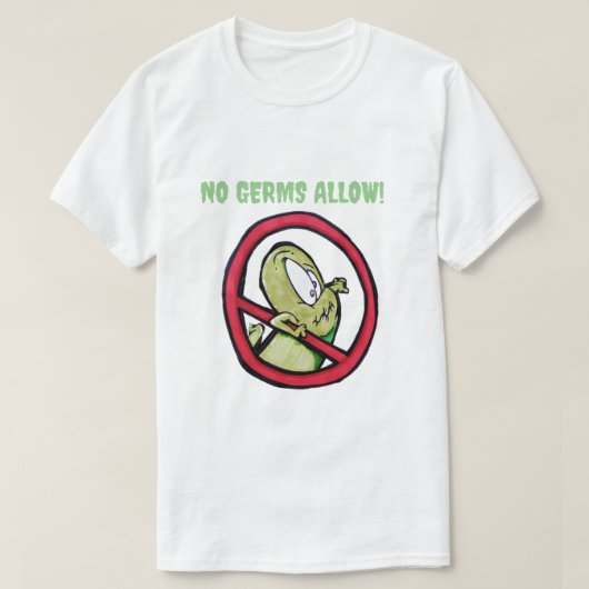 GERMS FREE T - SHIRT (Design vorne)