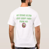 GERMS FREE T - SHIRT (Rückseite)