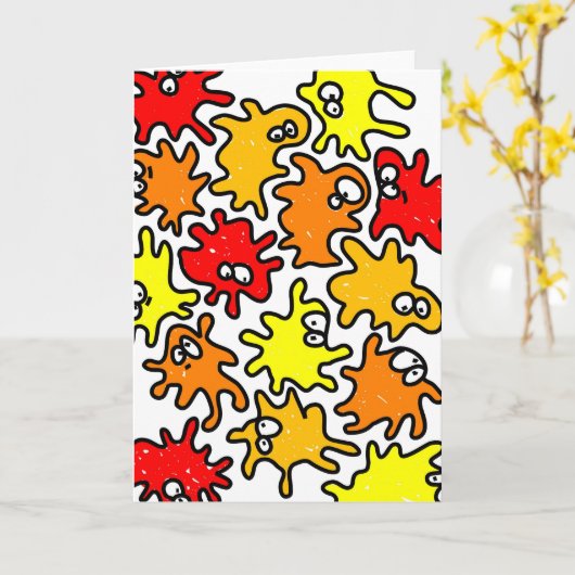 Germs Karte (Gelbe Blume)