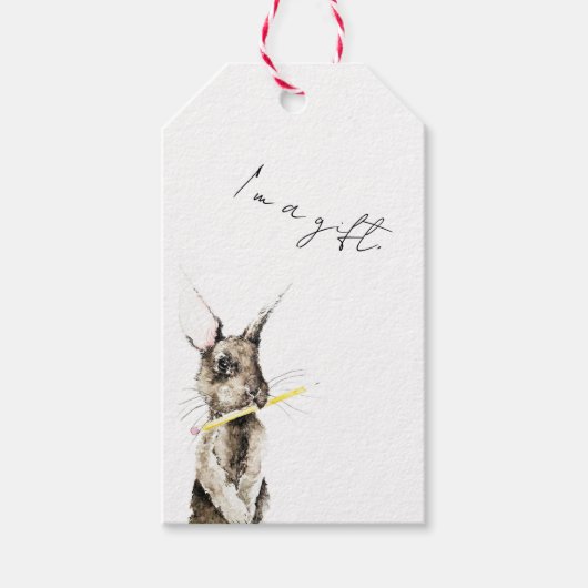 Gern geschehen geschenkanhänger (Vorderseite)