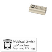 Gerne servieren Sie NYC Griechisch Coffee Cup Adre Gummistempel (Stempel)