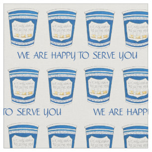 Gerne servieren wir Ihnen den Blue Griechisch Dine Stoff