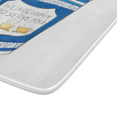 Gerne servieren wir Ihnen griechische Kaffee-Cup-T Schneidebrett (Ecke)