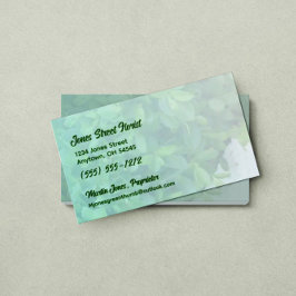 Gerödete Grünflächen mit Personalisiertem Text QR- Visitenkarte