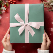 Geröllte Elegance - Aquamariner Fester Ozean Geschenkpapier