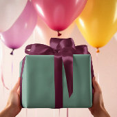 Geröllte Elegance - Aquamariner Fester Ozean Geschenkpapier Set