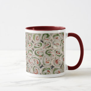 GEROLLTE SANDWICHE TASSE