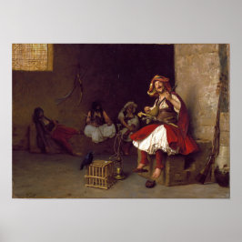 Gérôme - Bashi Bazouk Singing Poster