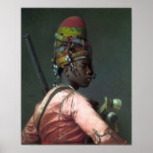 Gérôme - Black Bashi Bazouk 1869 Poster (Vorne)