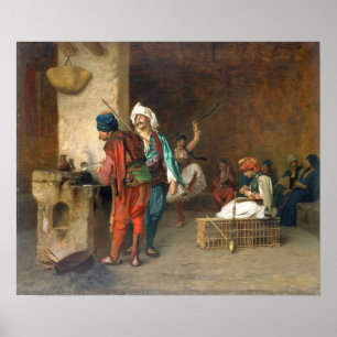 Gérôme - Caféhaus, Kairo Poster