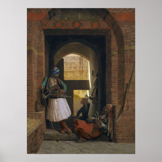 Gérôme - Darnautes Guards Corps in Kairo Poster (Vorne)