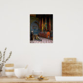 Gérôme - Der Sentinel am Grab des Sultans Poster (Küche)