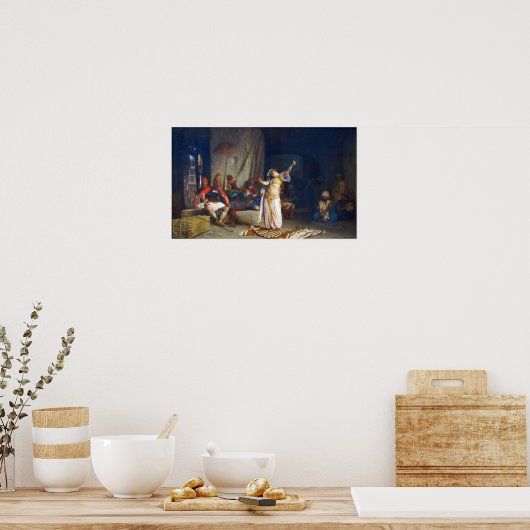 Gérôme - Der Tanz Poster (Küche)