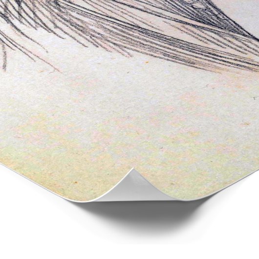 Gérôme - Eine ägyptische Fellah Poster (Ecke)