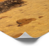 Gérôme - Golf von Aqaba 1897 Poster (Ecke)