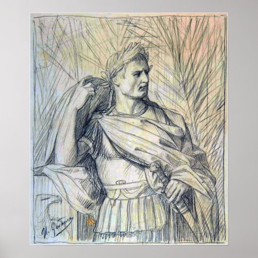 Gérôme - Julius Caesar Poster (Vorne)